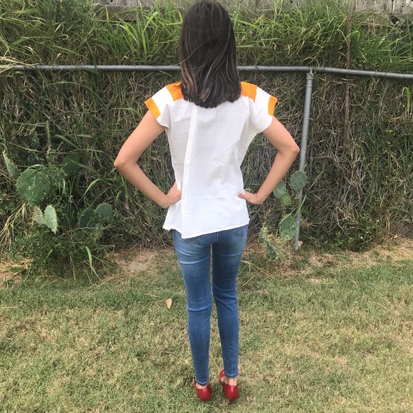 Mexican Chiapas Blouse - Picture 3 of 3